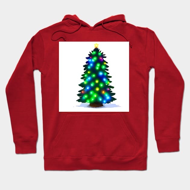 Christmas tree Hoodie by Grafititee